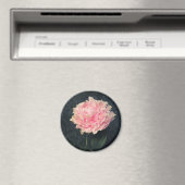 Pink Peony Magnet (In Situ (Geschirrspüler))