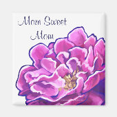 Pink Peony Mama Sweet Mama Magnet (Vorne)