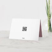 Pink Peony Muster für den alten Spaß zum Geburtsta Karte (Rückseite)