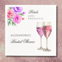 Pink Peony Petals and Prosecco Brautparty