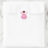 Pink Peony Pixie Sticker (Tasche)