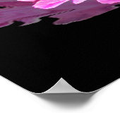Pink Peony Poster (Ecke)