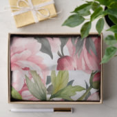 Pink Peony Seidenpapier (Geschenk)