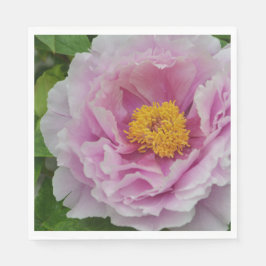 Pink Peony Serviette