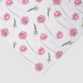 Pink Peony Small Business Packaging Seidenpapier (Detail)