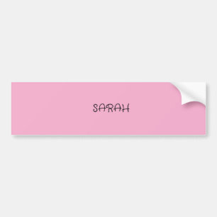 Pink Peony Sticker Autoaufkleber