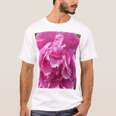 Pink Peony T-Shirt (Vorderseite)