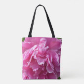 Pink Peony Tasche (Rückseite)