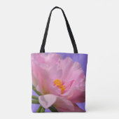 Pink Peony Tasche (Rückseite)