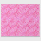 Pink Peony Thermal Tumbler Geschenkpapier (Flach)