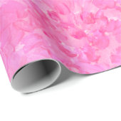 Pink Peony Thermal Tumbler Geschenkpapier (Rolleneckpunkt)