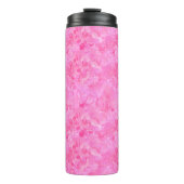 Pink Peony Thermal Tumbler Thermosbecher (Vorderseite)