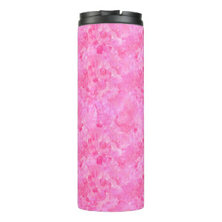 Pink Peony Thermal Tumbler Thermosbecher