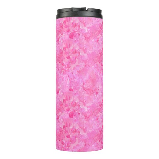 Pink Peony Thermal Tumbler Thermosbecher (Rückseite)