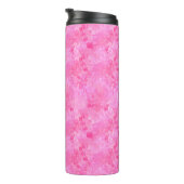 Pink Peony Thermal Tumbler Thermosbecher (Nach rechts gedreht)