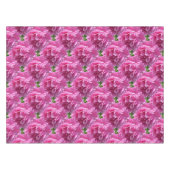 Pink Peony Tischdecke (Vorderseite (Horizontal))