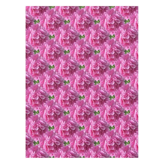 Pink Peony Tischdecke (Vorderseite)