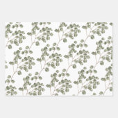 Pink Peony Wrapping Paper Sheets Geschenkpapier Set (Vorderseite 3)