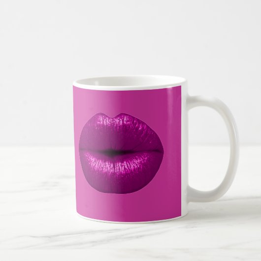 PINK PERFEKTION LIPSTICK MAKEUP SCHÖNHEIT FASHION KAFFEETASSE (Rechts)