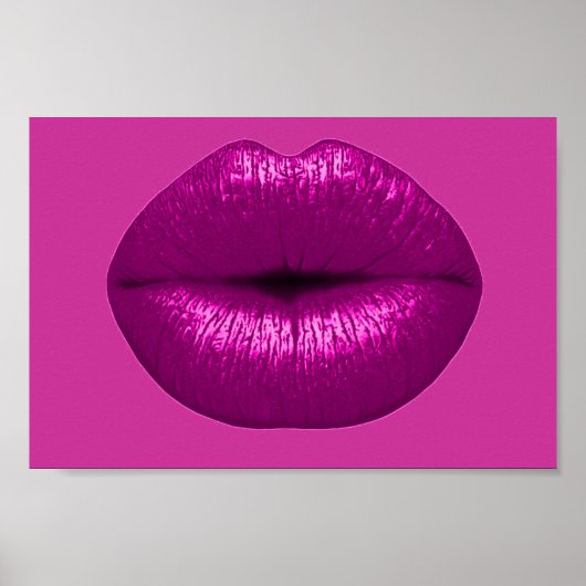 PINK PERFEKTION LIPSTICK MAKEUP SCHÖNHEIT FASHION  POSTER (Vorne)