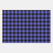 Pink Periwinkle & Lila Buffalo Kariert Geschenkpapier Set (Vorderseite 2)