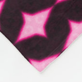 Pink Persian Diamond Princess Plush Pattern Fleecedecke (Ecke)