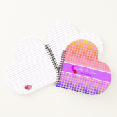 PINK PERSONAL DIARY MIT IHREM NAMEN IM Lila Text Notizblock (Innenseite)