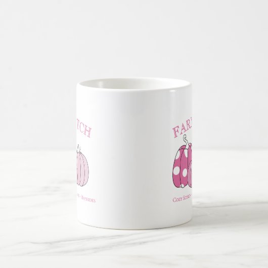 Pink Personal Farm Patch Kaffeetasse (Mittel)