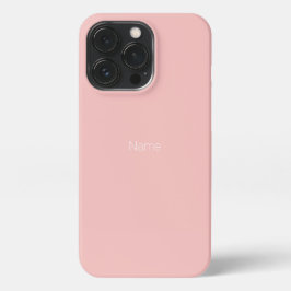 Pink personalisieren NAME Monogramm personalisiere iPhone 13 Pro Hülle