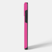 Pink Personalisiert iPhone Case Script Name Hülle (Linke Seite)