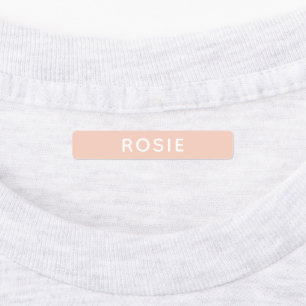 Pink Personalisiert Name School Kinder Kleidung Etiketten