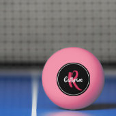 Pink Personalisiert Pong Ball Tischtennisball (Netto)