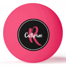 Pink Personalisiert Pong Ball