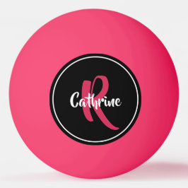 Pink Personalisiert Pong Ball Tischtennisball