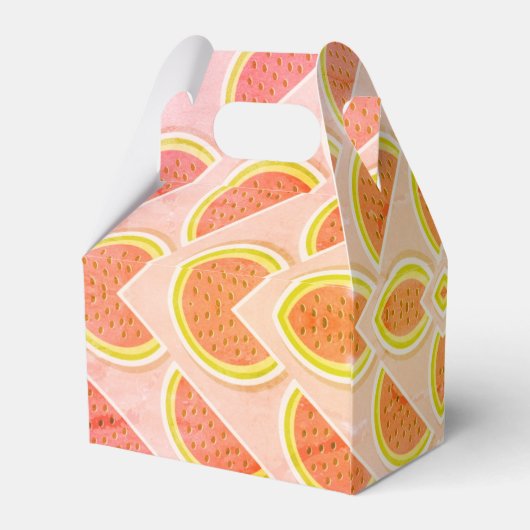 Pink Personalisiert WATERMELON Geschenkschachtel (Rückseite)