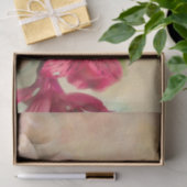 Pink Peruanische Lilien mit Steinen Seidenpapier (Geschenk)