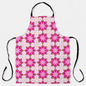 Pink Petal Mosaic pattern Schürze (Vorderseite)
