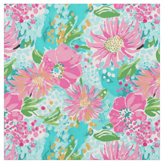 Pink Petal Play Stoff (Nahaufnahme)