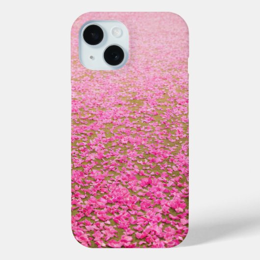 Pink-Petal-Teppich Case-Mate iPhone Hülle (Rückseite)