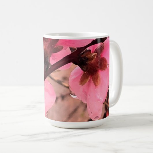Pink Petals - #1 Kaffeetasse (VorderseiteRechts)