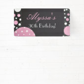Pink Petals Birthday Banner (InSitu)