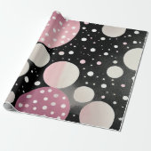 Pink Petals Birthday Geschenkpapier (Ungerollt)