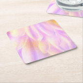 Pink Petals Custom Square Untersetzer (angewinkelt)