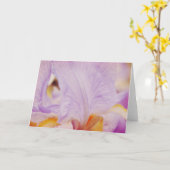 Pink Petals Dream Abstrakt Art Note Card Karte (Gelbe Blume)