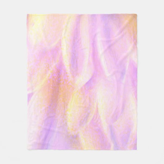 Pink Petals Flease Blanket Fleecedecke (Vorderseite)