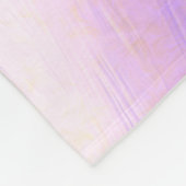 Pink Petals Fleece Blanket (Ecke)