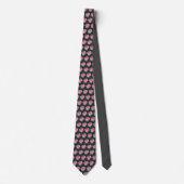 Pink Petals Neck Tie Krawatte (Vorderseite)