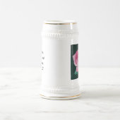 Pink Petals Stein Bierglas (Mittel)