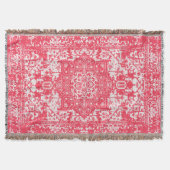 Pink Petals über Kilim Dreams Decke (Vorderseite)