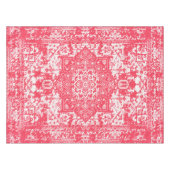 Pink Petals über Kilim Dreams Tischdecke (Vorderseite (Horizontal))